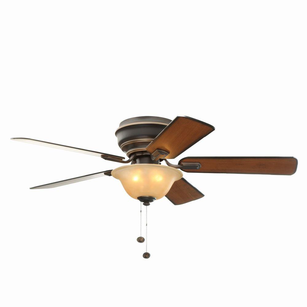 Hampton Bay Hawkins 44 In Indoor Tarnished Bronze Ceiling Fan Hampton Bay Hawkins 44 In Indoor Tarnished Bronze Ceiling Fan With Light Kit