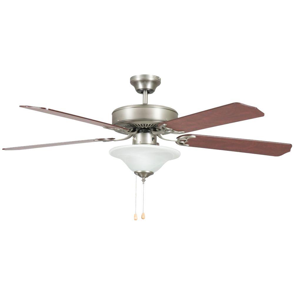 Concord Fans Heritage Square 52 In Indoor Satin Nickel Ceiling Fan Concord Fans Heritage Square 52 In Indoor Satin Nickel Ceiling Fan