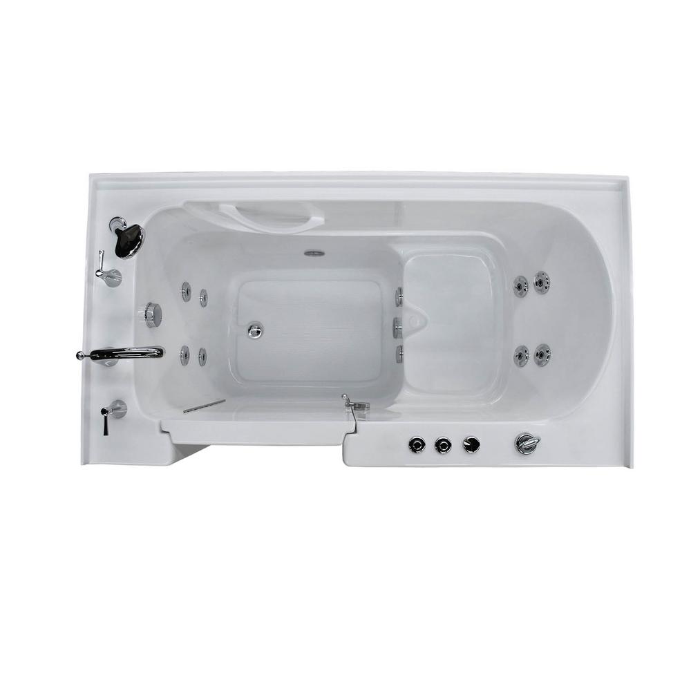 universal tubs drain walk in air whirlpool bathtub