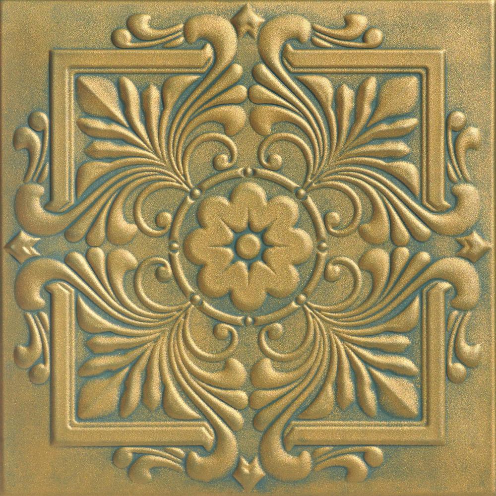 A La Maison Ceilings Victorian 1 6 Ft X 1 6 Ft Glue Up Plastic