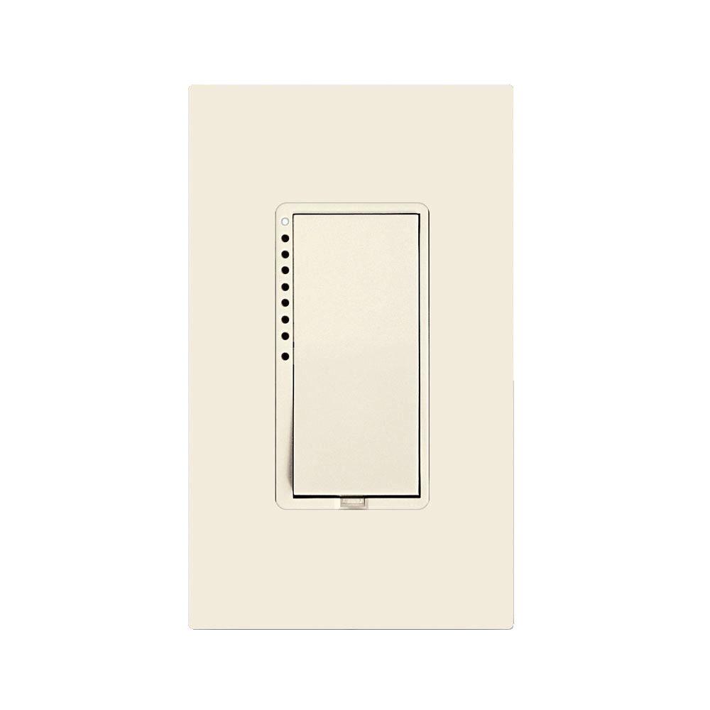 Insteon 600Watt 12 Amp MultiLocation Dimmer Switch Light Almond