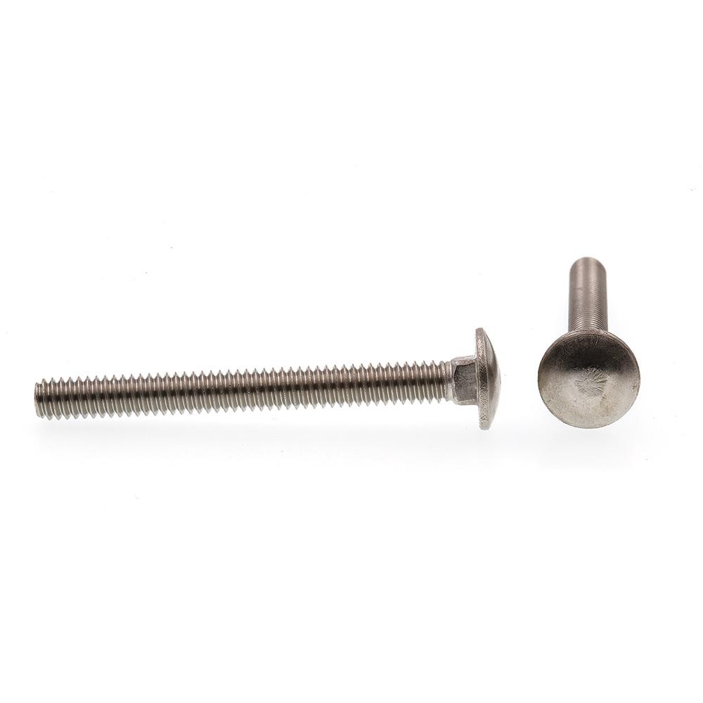 5//16-18 x 3 1//4 Coarse Thread Carriage Bolt Stainless Steel 18-8 Pk 100