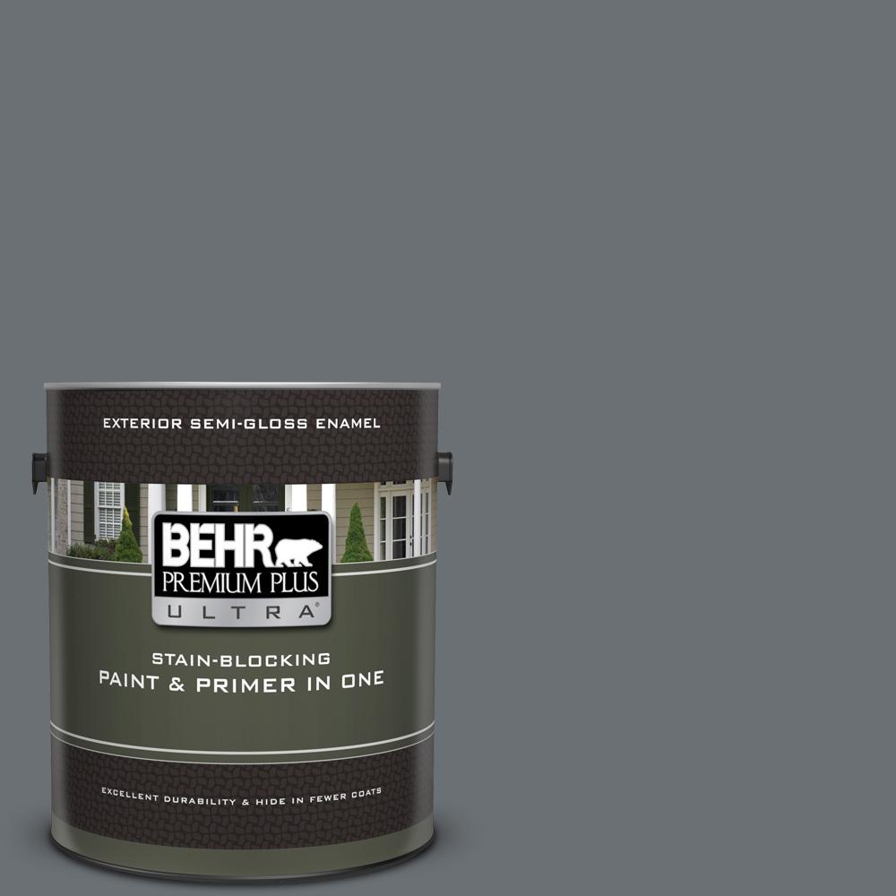 Behr Premium Plus Ultra 1 Gal Ppu18 03 Antique Tin Semi Gloss Gal Ppu18 03 Antique Tin Semi Gloss