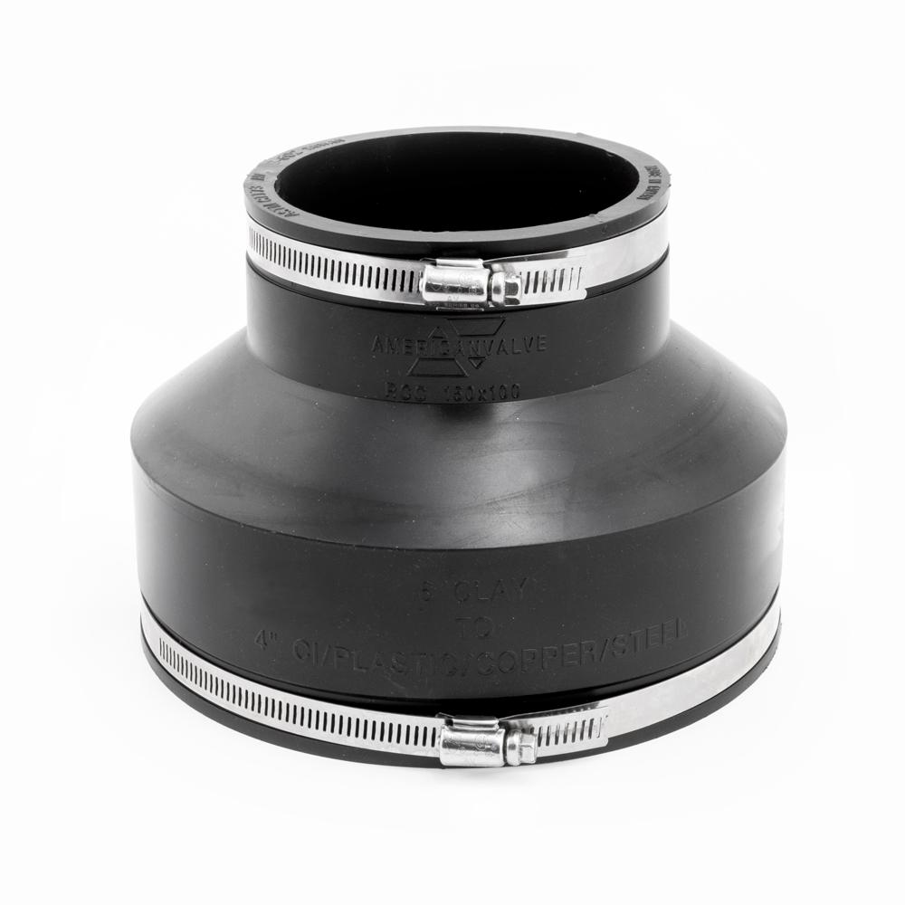 NDS 4 in. x 6 in. PVC Hub x Hub Reducer Coupling6P07 The Home Depot