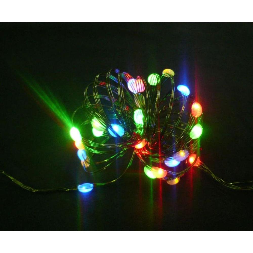 Home Accents Holiday 8 Ft 24 Leds Ultra Slim Wire Multi Color Large Dot String Light Home Accents Holiday 8 Ft 24 Leds Ultra Slim Wire Multi Color Large Dot String Light