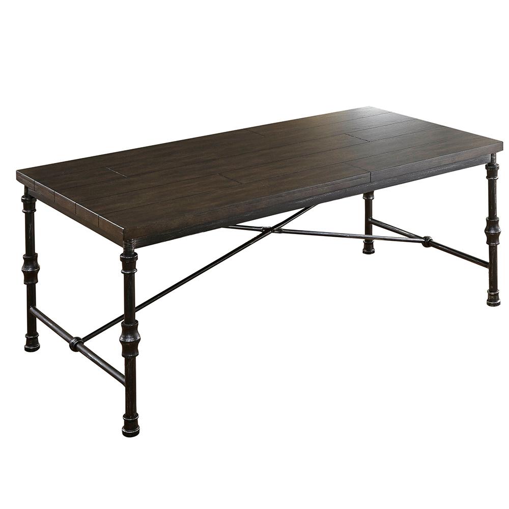 UPC 635178049263 product image for Steve Silver Lillian 48 in. Brown Large Rectangle Wood Coffee Table | upcitemdb.com