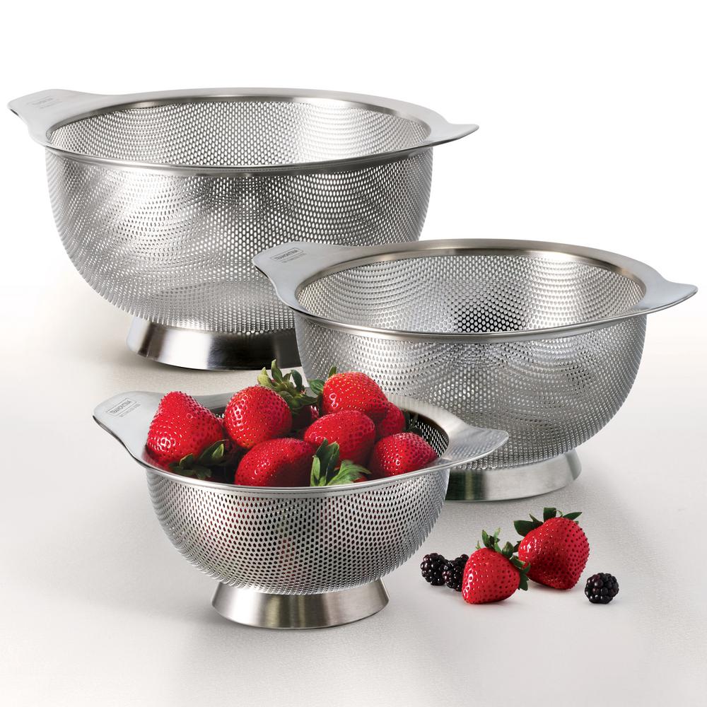 stainless colander