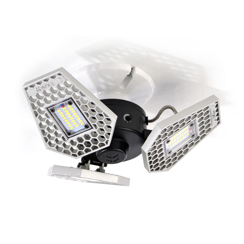 STKR TRiLIGHT 3000 Lumen Motion- Sensor Ceiling Light-00342 - The Home ...