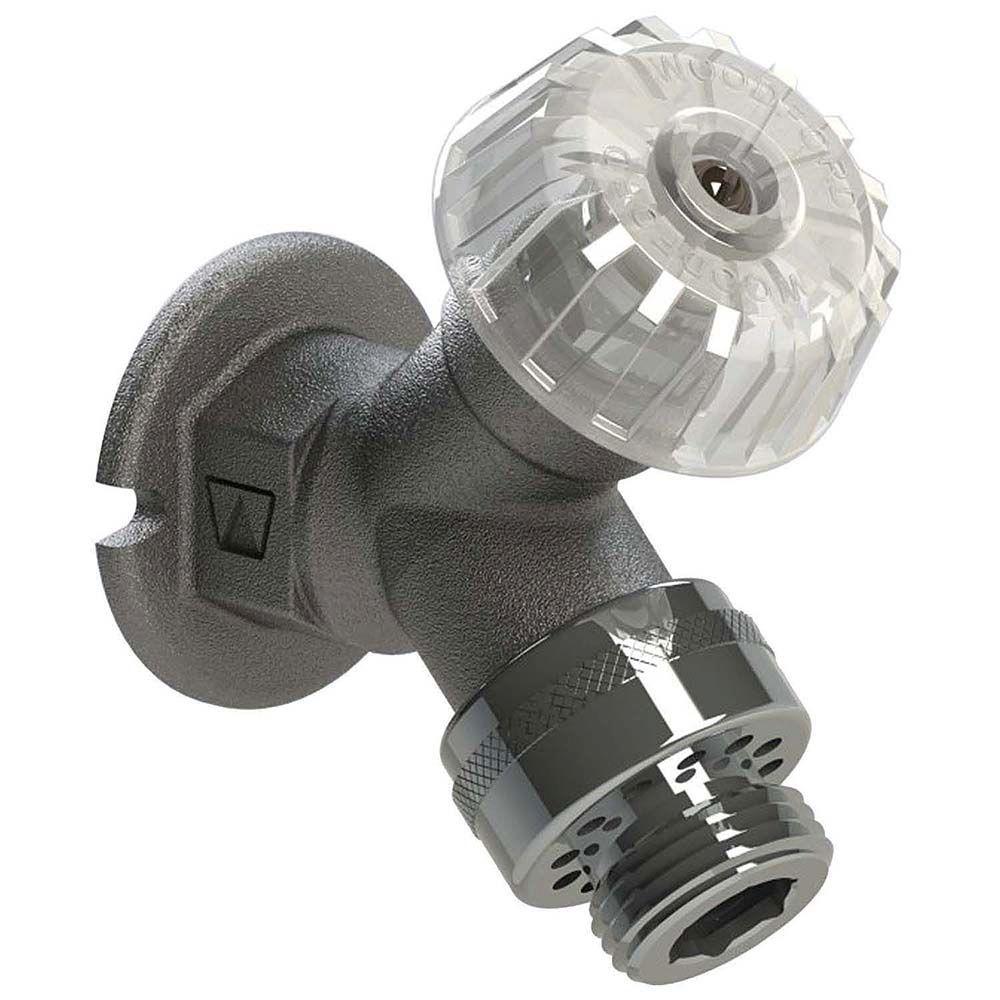 BrassCraft 1 in. 20 Fine Thread x 3/4 in. Hose Thread Brass Garden Hose