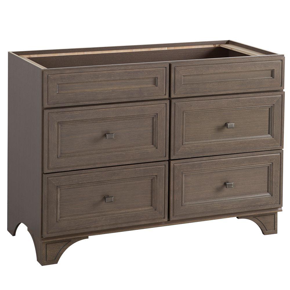 Home Decorators Collection Albright 48 in. W x 21 in. D Vanity Cabinet ...