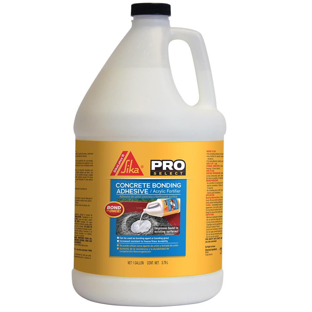SikaLatex 1 Gal. Concrete Bonding Adhesive and Acrylic Fortifier187782 The Home Depot