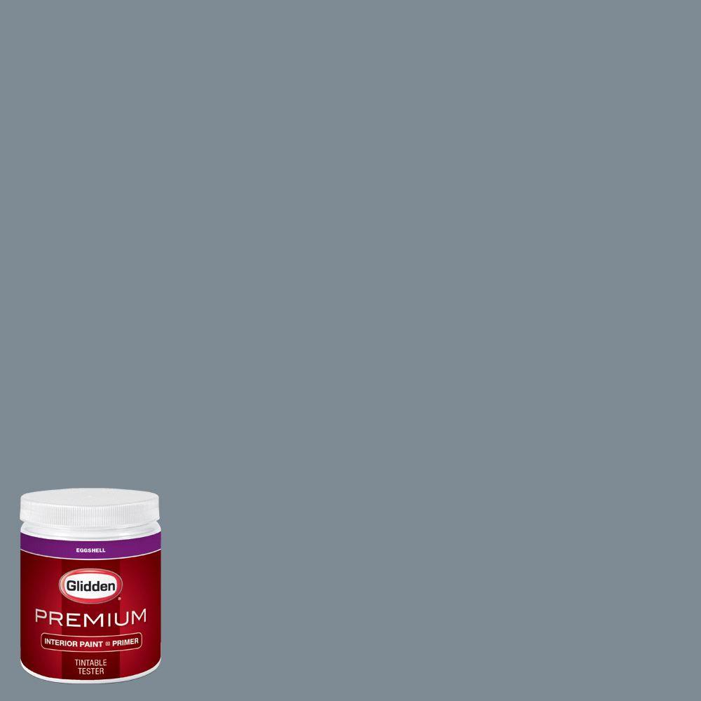 Glidden Premium 8 oz. HDGB64U Night Sky Grey Eggshell Interior Paint