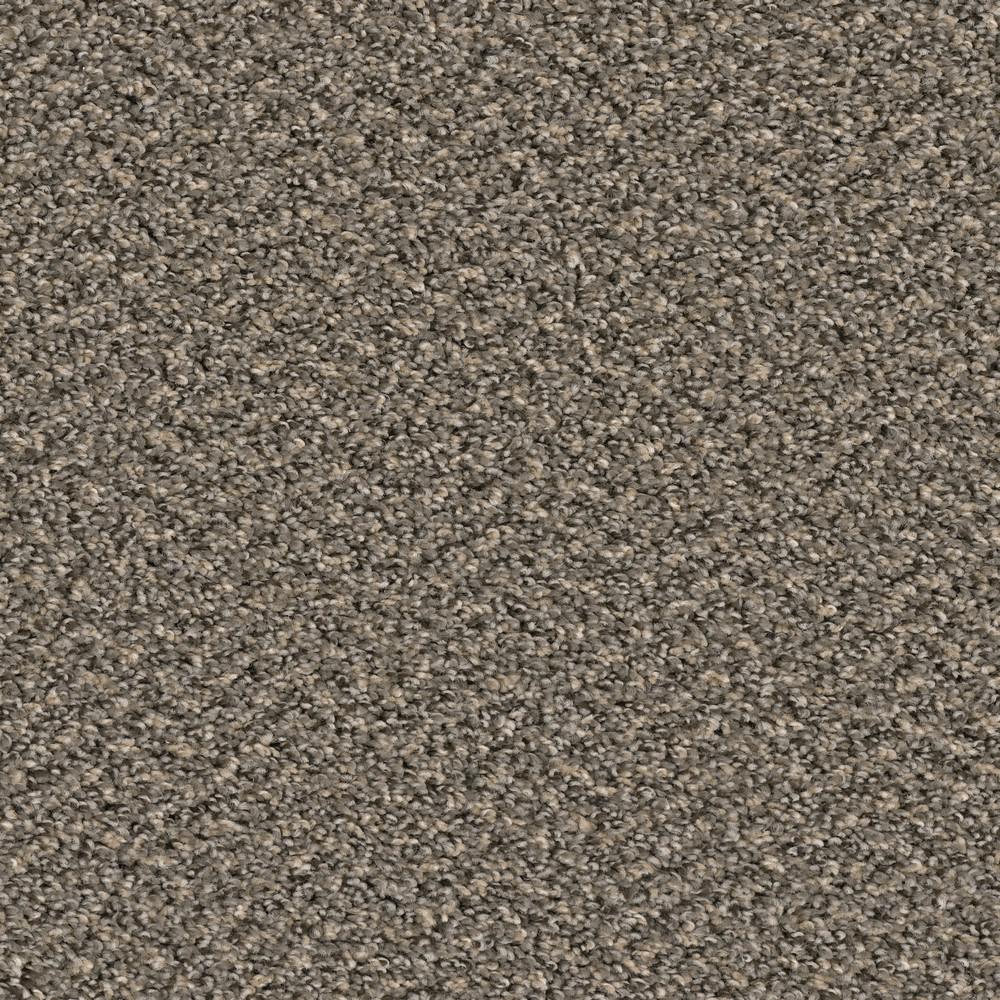 TrafficMASTER Carpet Sample Promenade Color Drive Texture 8 in. x 8