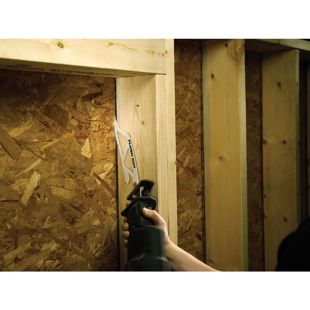 MILWAUKEE Reciprocating Saw Blade 12 in. 5 TPI Flush Cut Sawzall Window