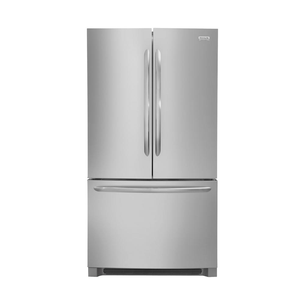 Frigidaire FGHN2868T 36 Inch Wide 27.6 Cu. Ft. Energy Star Rated French Door Ref