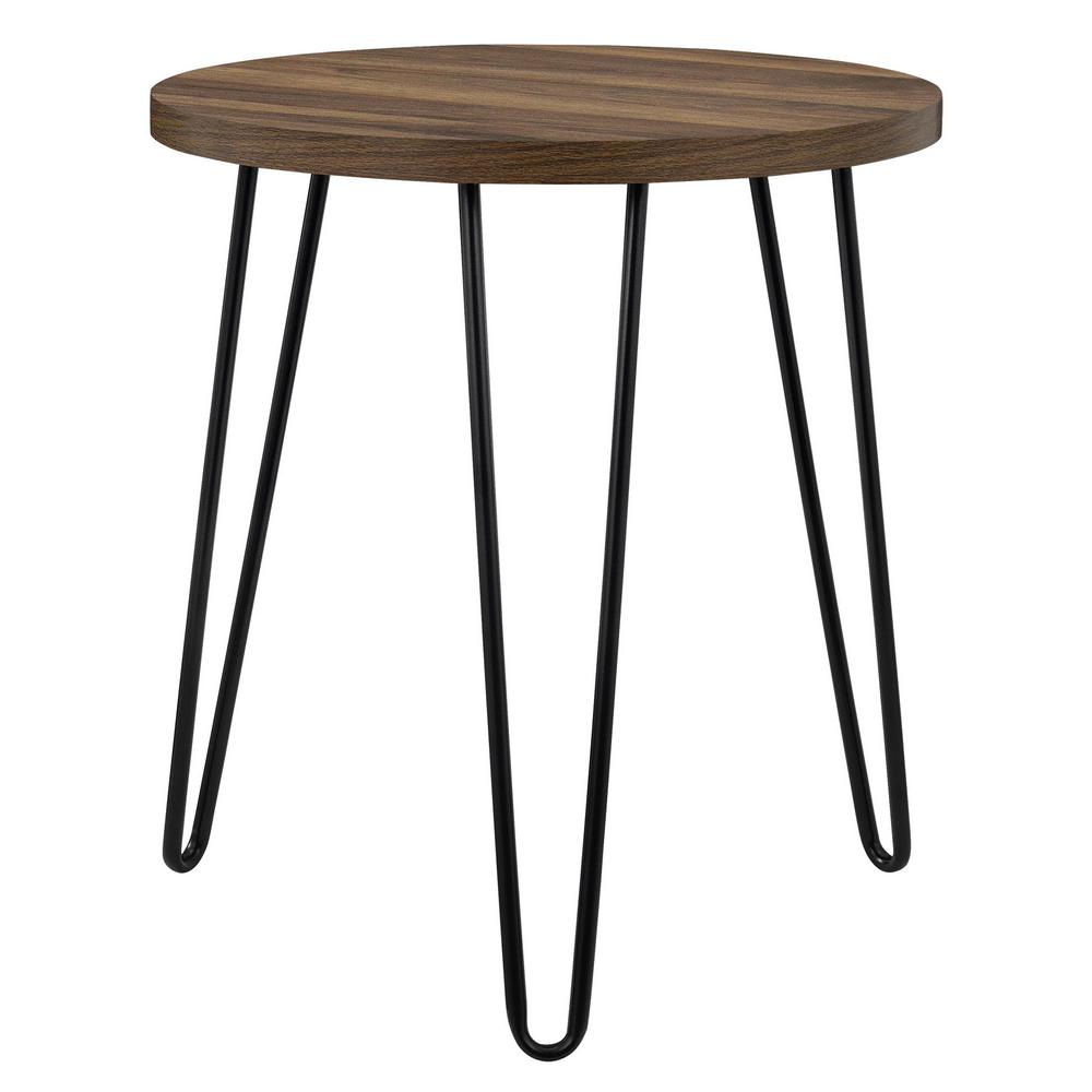 Particle Board Round Accent Table Home Design Ideas Standard 20 25 In Particle Board Ameriwood End Tables
