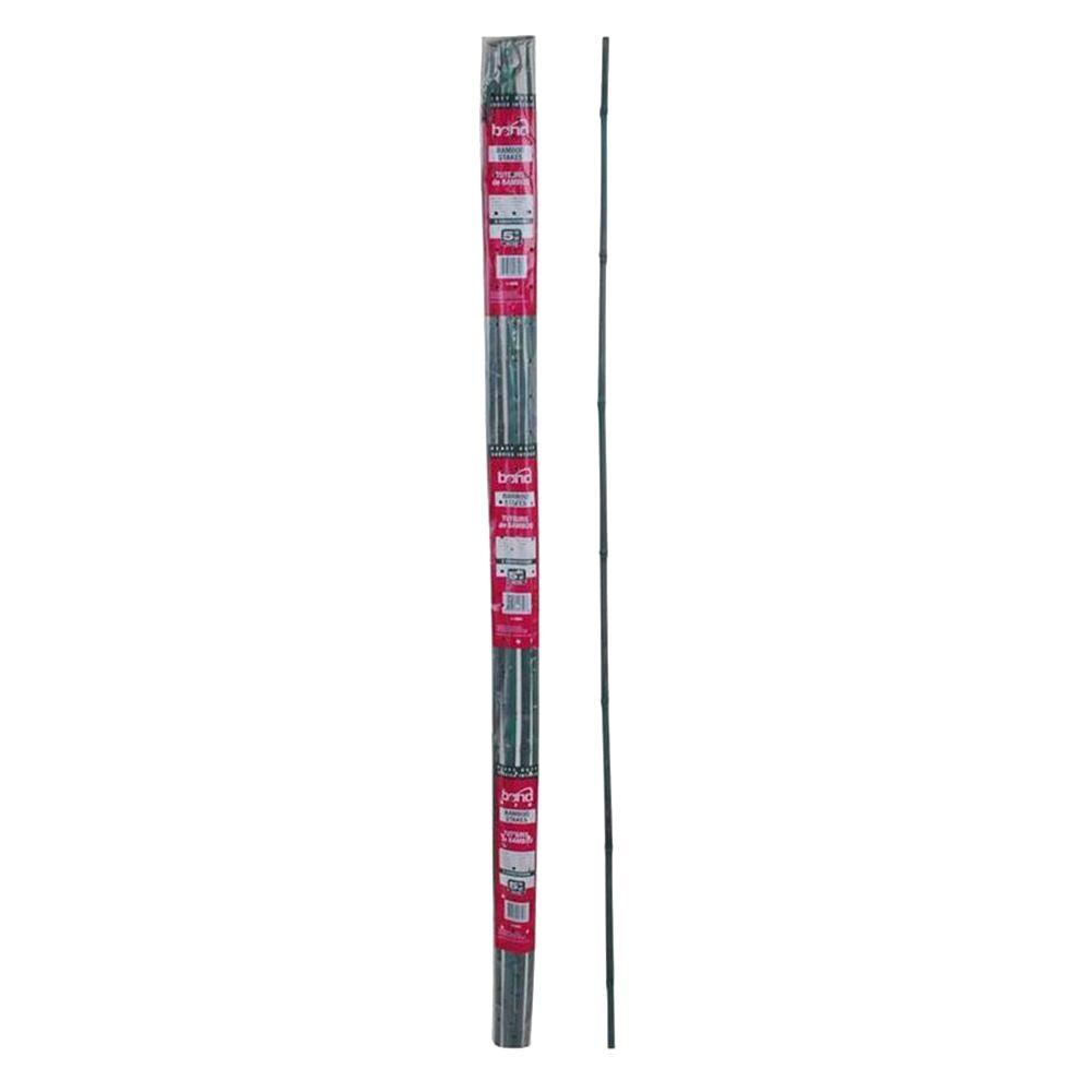 Bond Manufacturing 6 ft. Packaged Bamboo Heavy Duty Bamboo Stakes-6