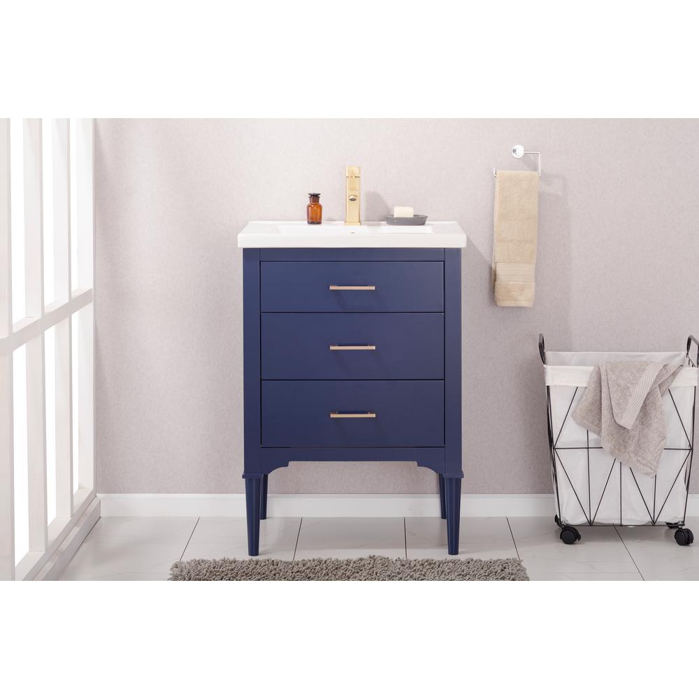 Design Element Mason 24 In W X 18 D Bath Vanity Blue With Porcelain Top White Basin S01 Blu The Home Depot - Design Element Mason 24 Single Sink Vanity In Blue Design Element Mason 24 In W X 18 D Bath Vanity Blue With Porcelain Top White Basin S01 Blu The Home Depot - Design Element Mason 24 Single Sink Vanity In Blue