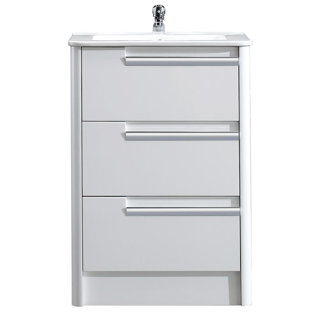 Ove Decors Modena 24 In W X 18 D Vanity Glossy White With Ove Decors Modena 24 In W X 18 D Vanity Glossy White