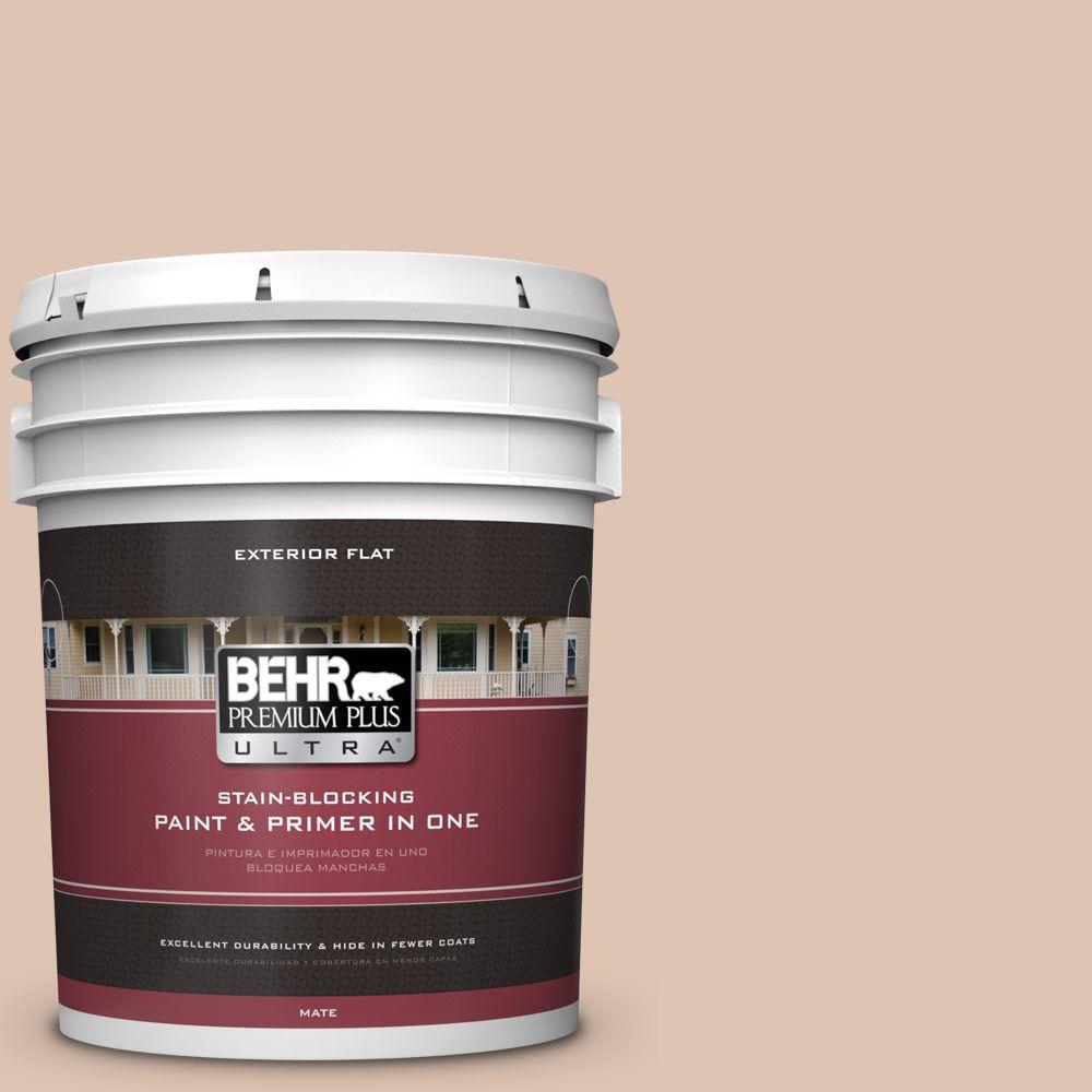 BEHR Premium Plus Ultra 8 oz. #280E-2 Arabian Sands Flat Interior ...