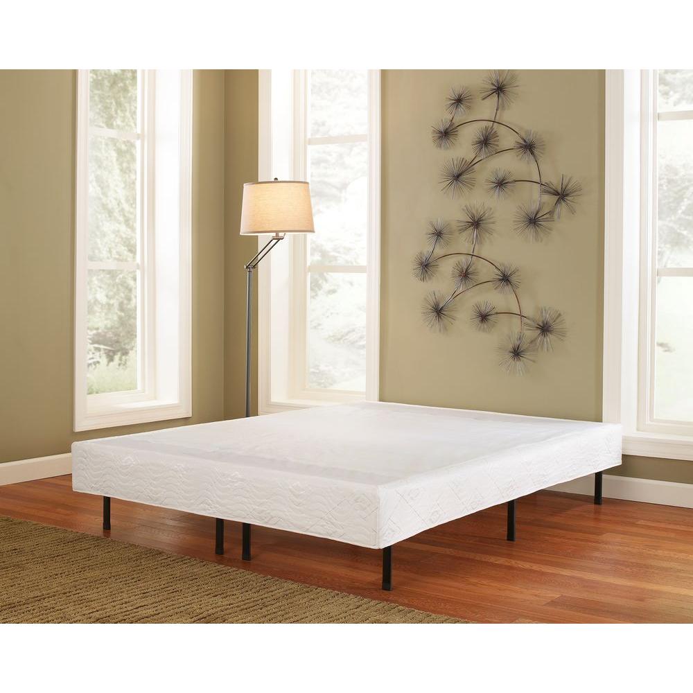 Rest Rite 14 In Twin Metal Platform Bed Frame With Cover Twin Metal Platform Bed Frame With Cover