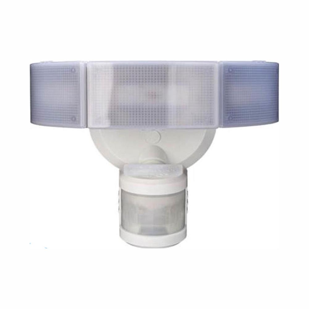 Defiant 270 Degree 3 Head White Led Motion Outdoor Security Light