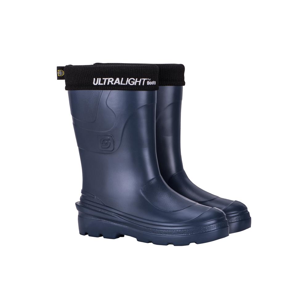 blue rain boots