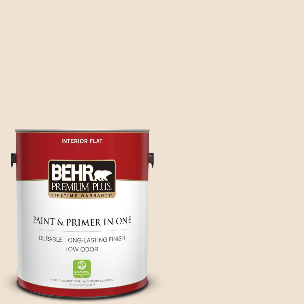 Behr Ultra 8 Oz S280 1 Buckwheat Flour Matte Interior Exterior Paint And Primer In One Sample