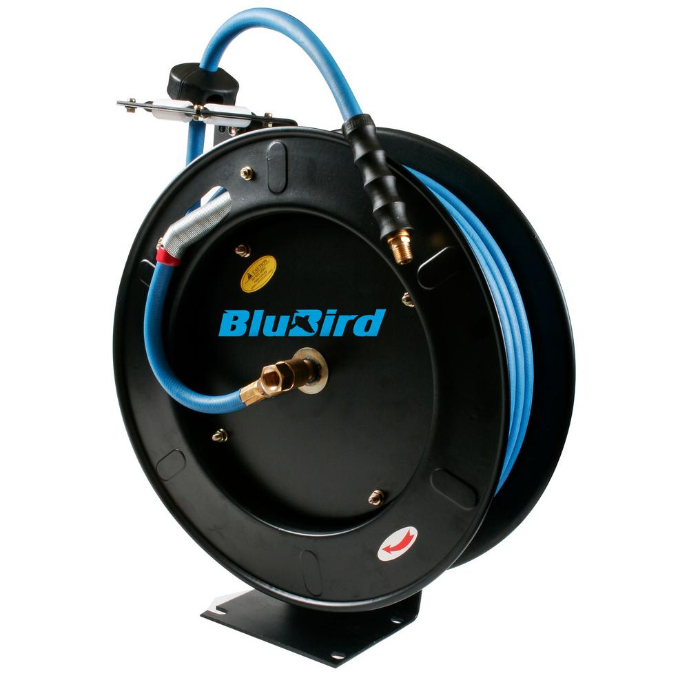 BLUBIRD 3/8 in. x 50 ft. Air Hose Reel