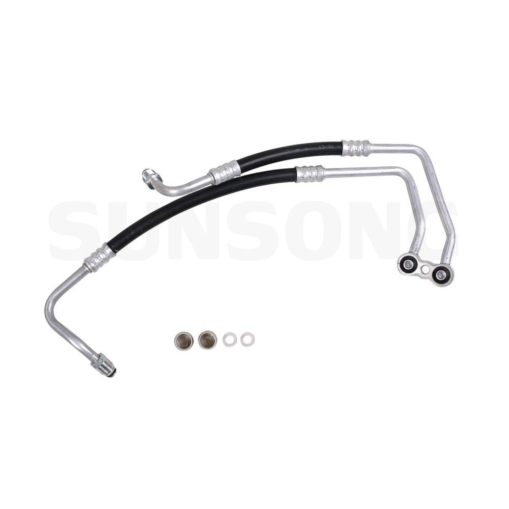 Sunsong Engine Oil Cooler Hose Assembly Inlet and Outlet Assembly