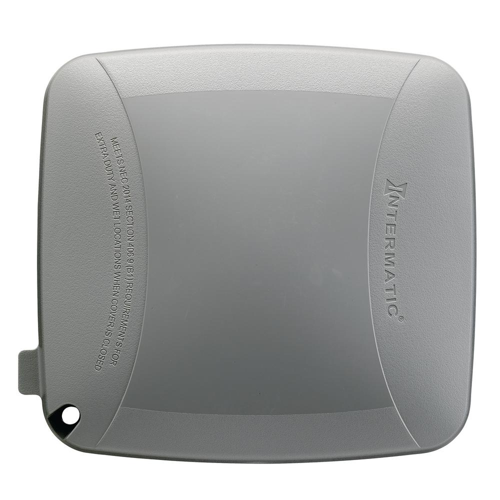 Intermatic 2Gang ExtraDuty Plastic InUse Electrical Outlet Cover in