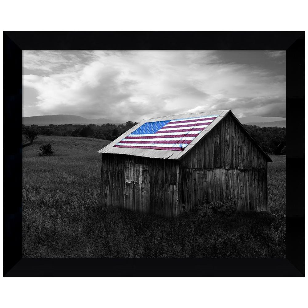 Amanti Art Flags Of Our Farmers Xii By James Mcloughlin Framed