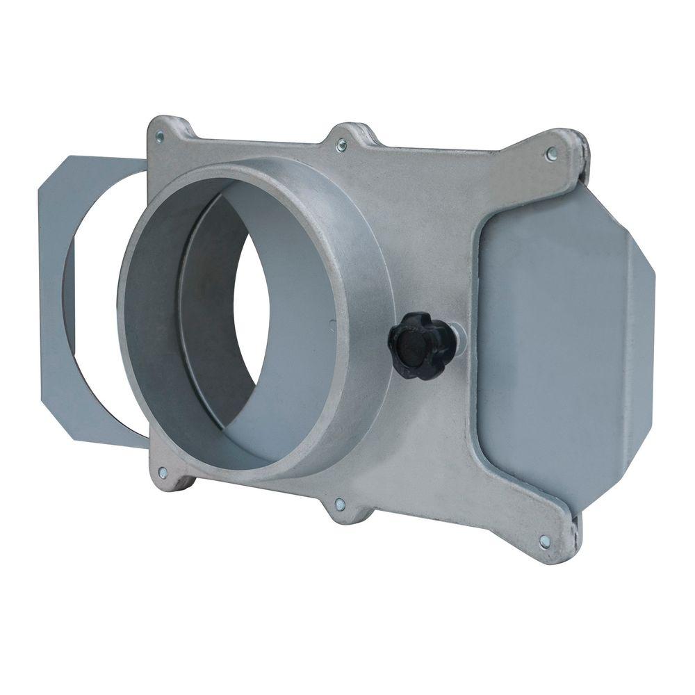 POWERTEC 4 in. Aluminum Blast Gate for Vacuum/Dust Collector70135 The Home Depot