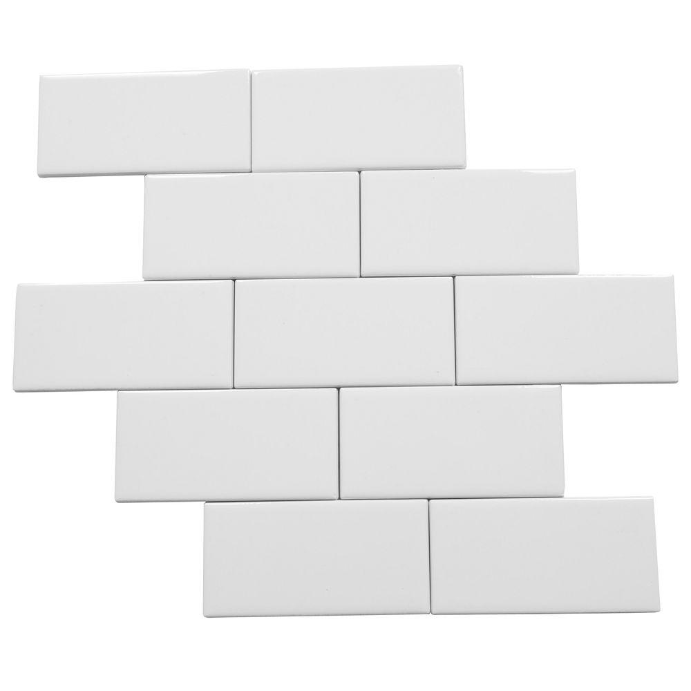 Daltile Kitchen Subway Ceramic Tile The Home Depot Daltile Kitchen Subway Ceramic