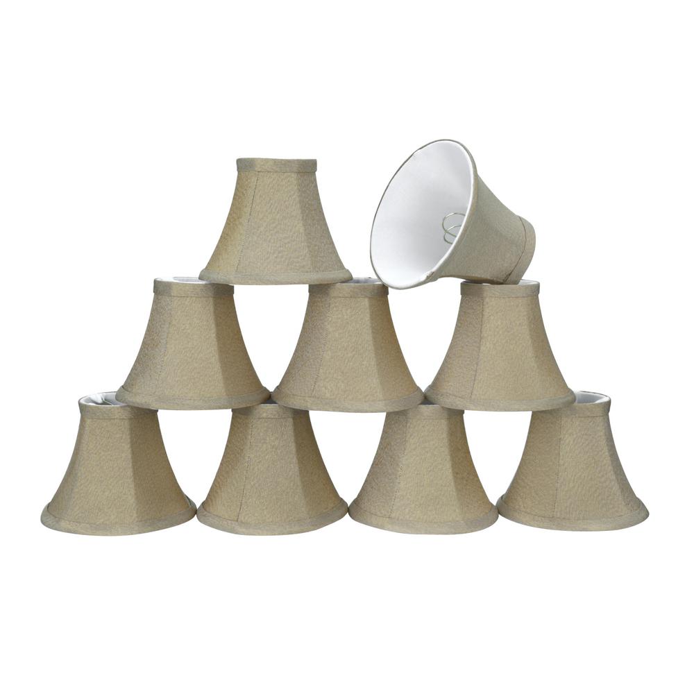 Aspen Creative Corporation 6 in. x 5 in. Light Golden Bell Lamp Shade ...