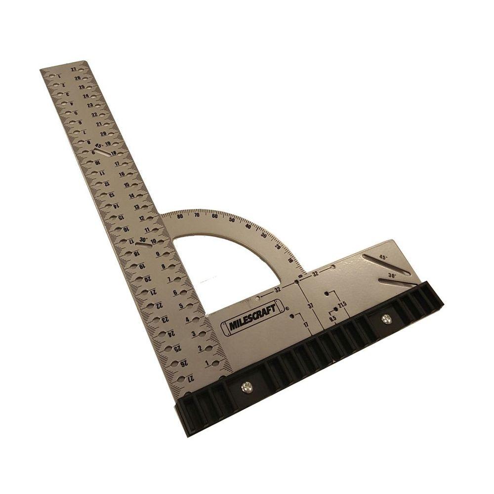Milescraft Metric Framing Square 300 Right Angle Measure Readout Rafix