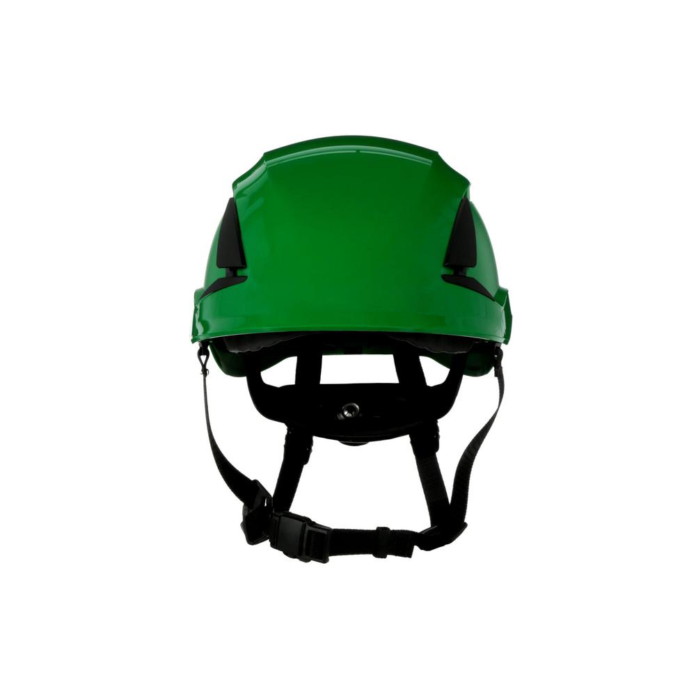 3M SecureFit Vented HVGreen Suspension Safety Helmet (Case of 10