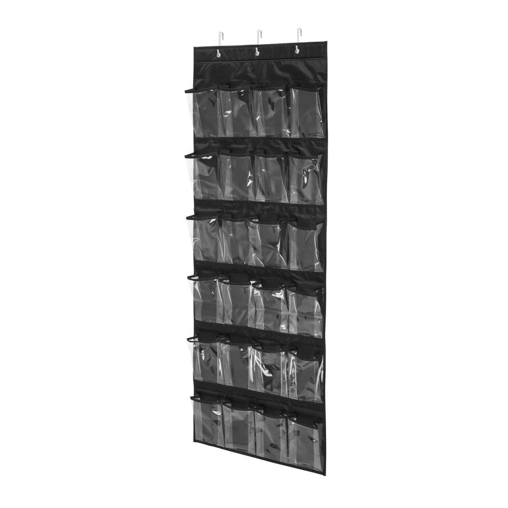 black shoe organizer