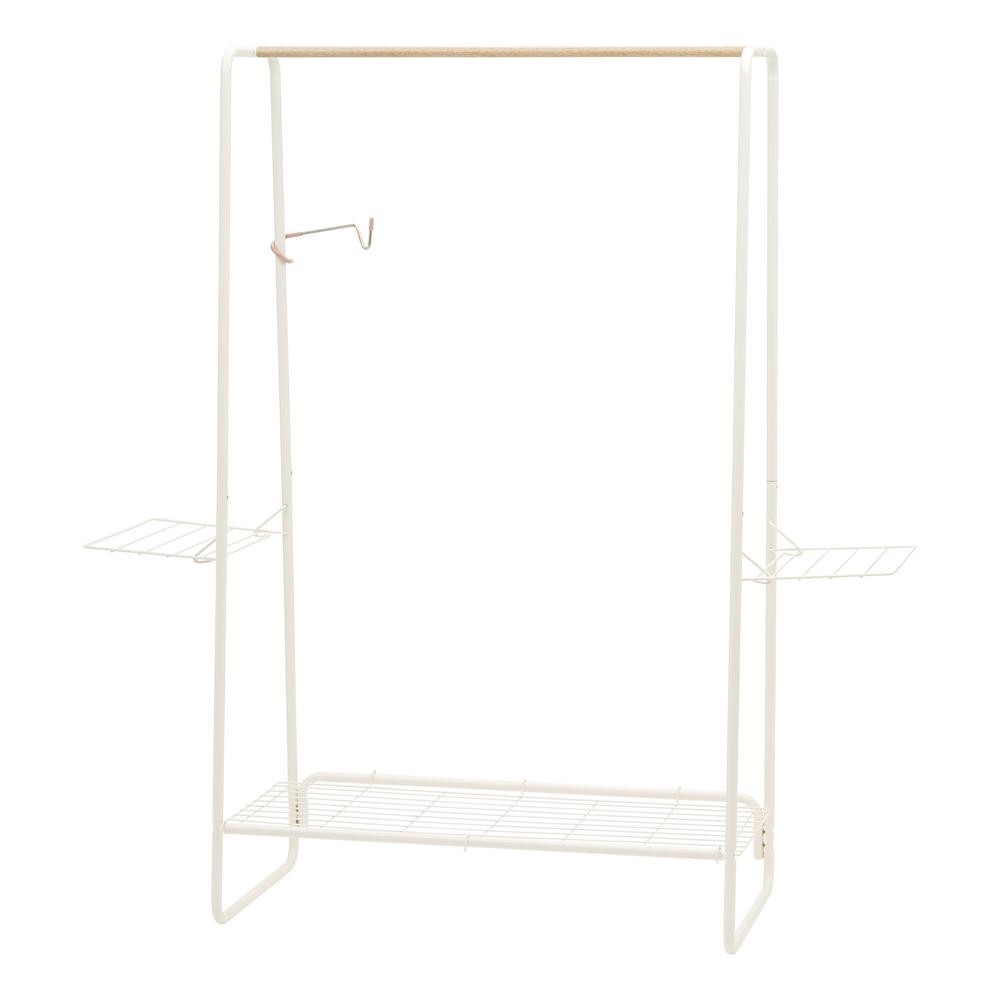 IRIS White Metal Clothes Rack (55 in. W x 59 in. H)586006 The Home Depot