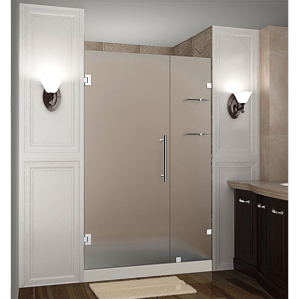 Aston Nautis Gs 48 In X 72 In Completely Frameless Hinged Shower