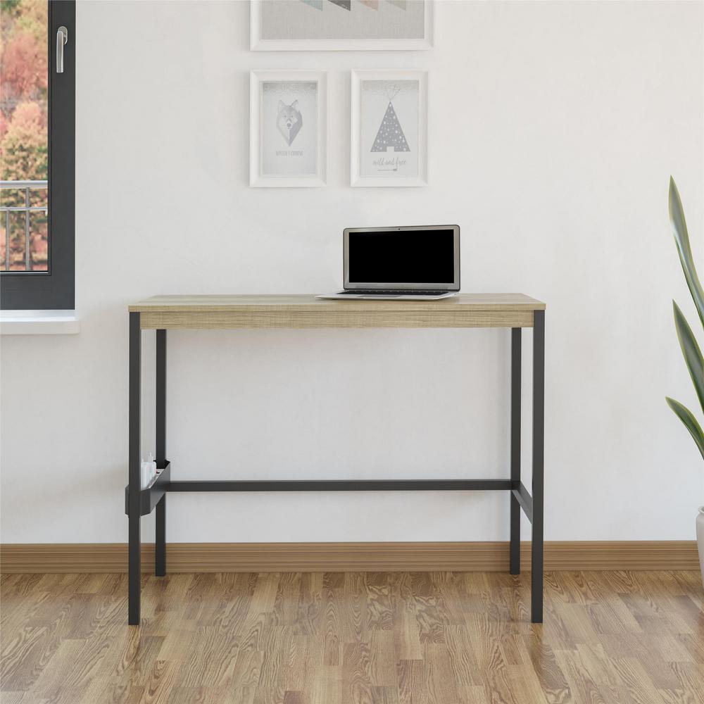 Ameriwood Cumbria Golden Oak Computer Desk Hd75293 The Home Depot Ameriwood Cumbria Golden Oak Computer