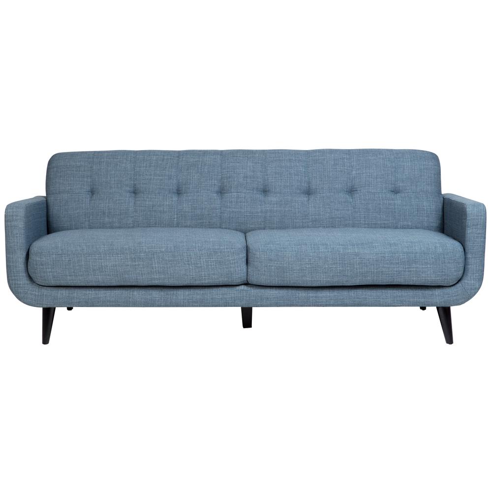 Casper Mid Century Modern On Tufted Sofa In Light Blue 01 115c 5 Casper Mid Century Modern On Tufted Sofa In Light Blue