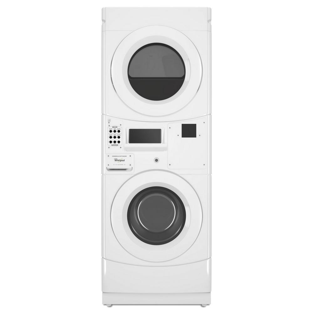 Whirlpool White Laundry Center With 3 5 Cu Ft Washer And 5 9 Cu