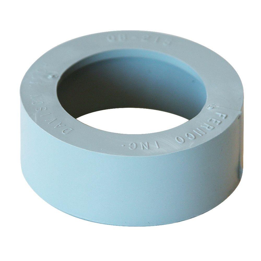 2 in. x 11/2 in. Flexible PVC DWV Compression BushingPQB215 The