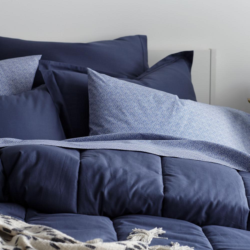Cstudio Home By The Company Studio Indigo Solid Cotton King