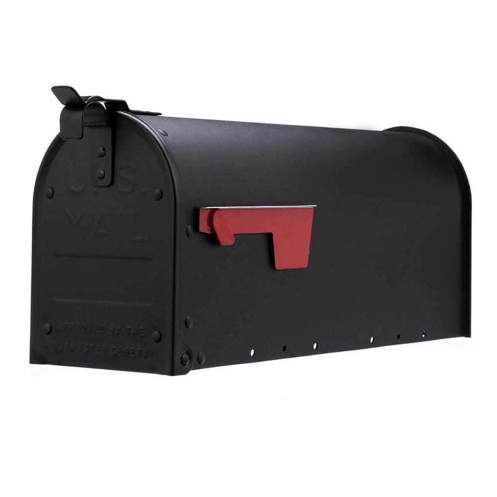 black mailbox