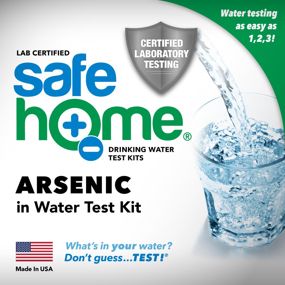 Safe Home Lab Tested Arsenic Drinking Water Test Kit Sh Aswt1 The Home Depot