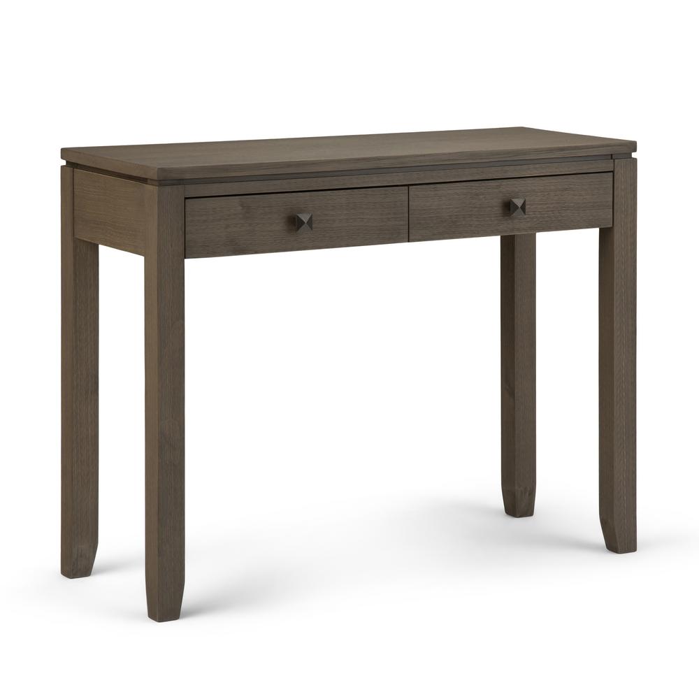 Gray Solid Wood Entryway Tables Entryway Furniture The