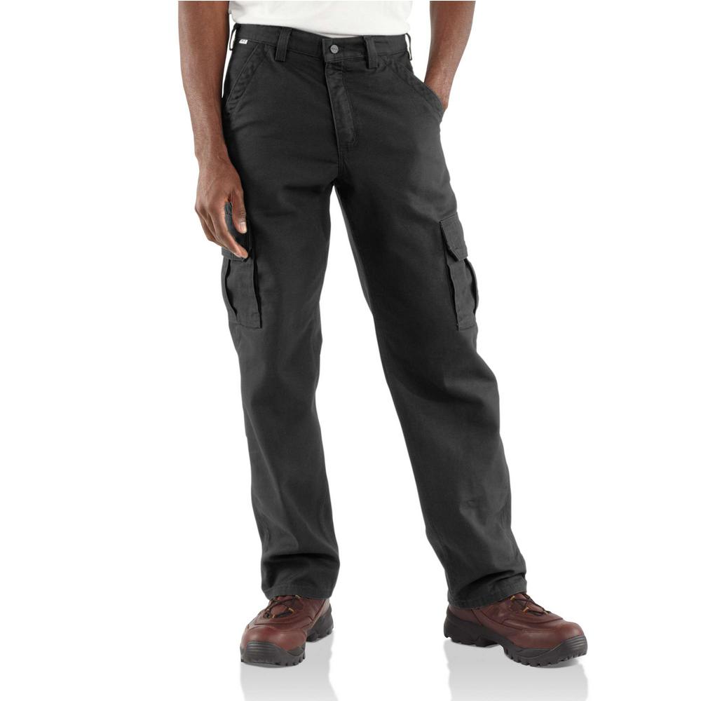 black cargo pants for work