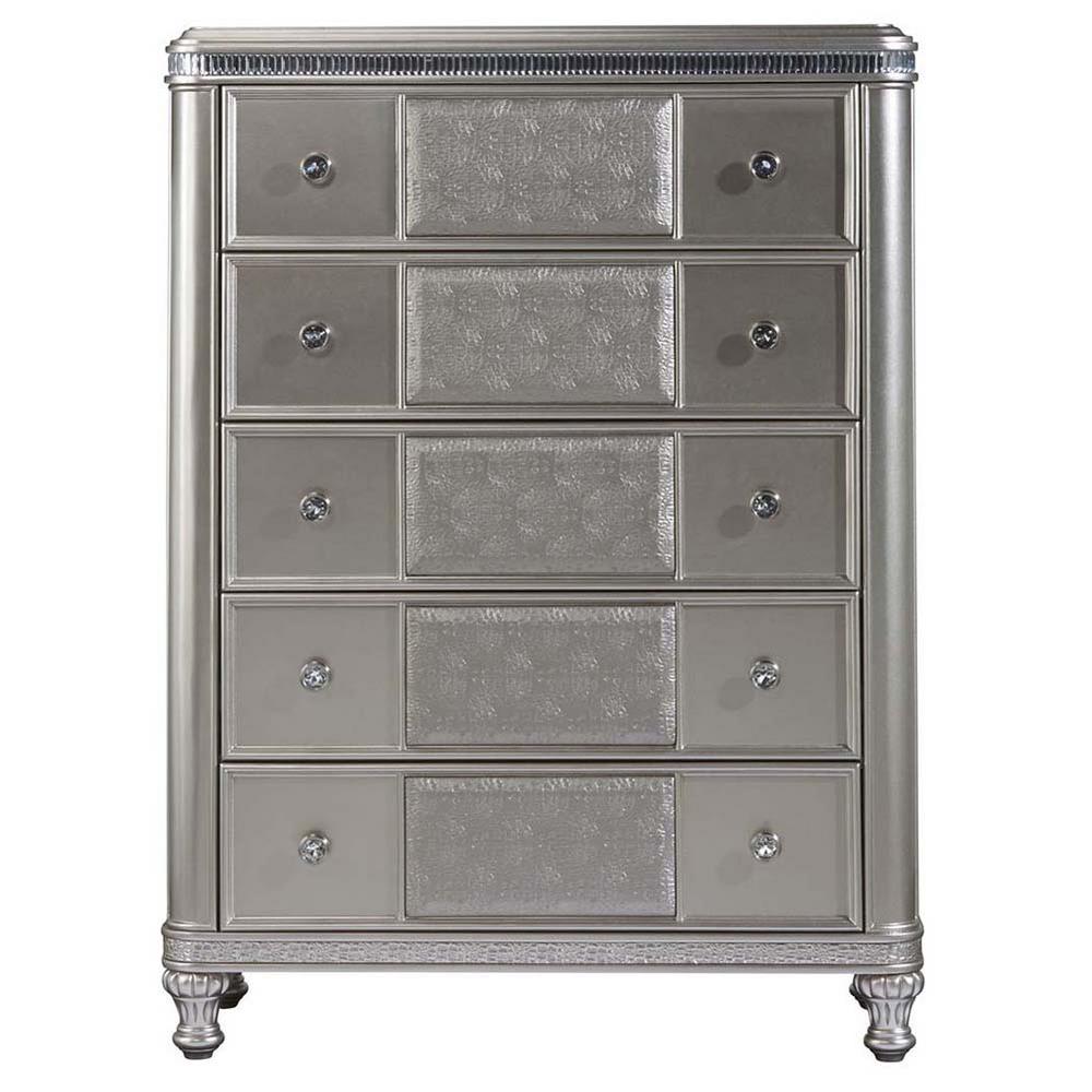 Silver Dressers Chests Bedroom Furniture The Home Depot